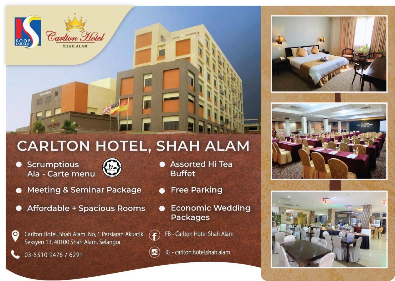 Carlton Hotel Shah Alam Exterior foto